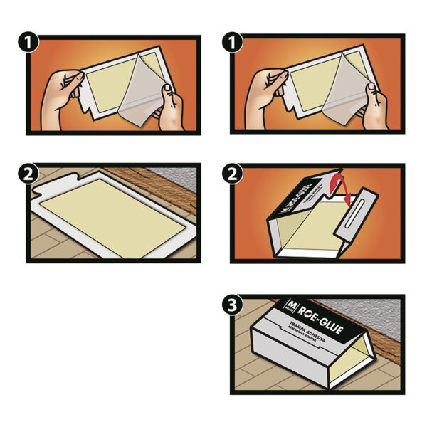 Trampa adhesiva Roe Glue 3 unidades - Imagen 2