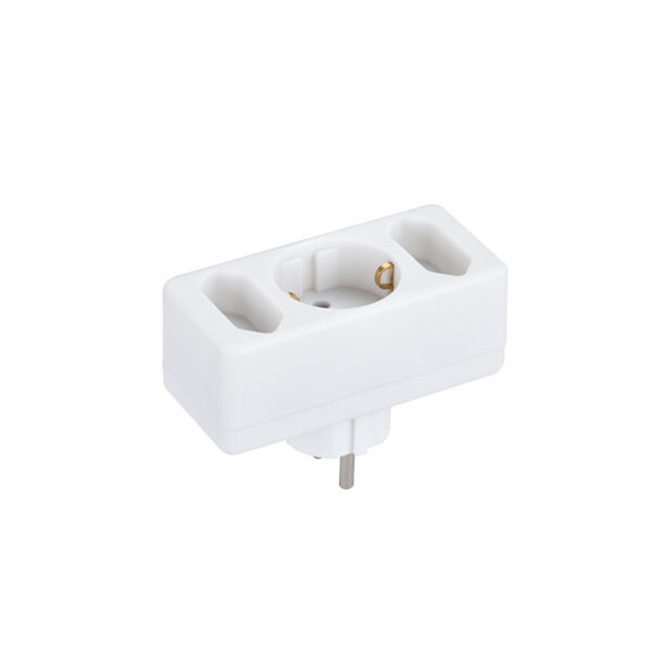 Adaptador enchufetriple max. 3500w DUOLEC