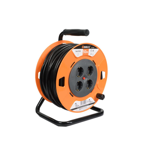 Enrollacable profesional 50 m max. 3000 W DUOLEC
