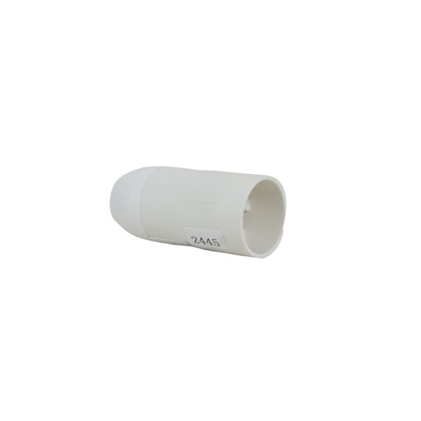 Portalamparas liso e14 blanco DUOLEC