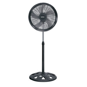 Ventilador industrial de pie negro HABITEX 18"
