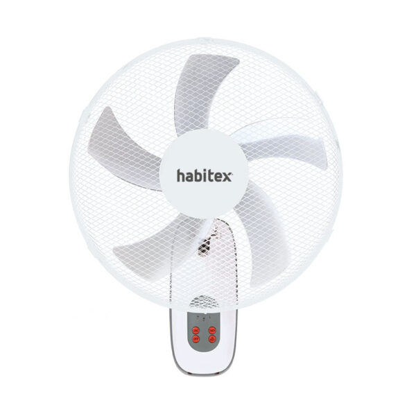Ventilador de pared HABITEX VTP-112 16" con mando a distancia