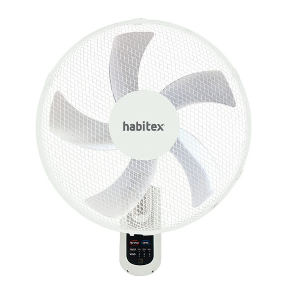 Ventilador de pared HABITEX VTP-114 16" con mando a distancia