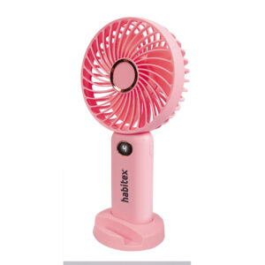 Ventilador de mano usb HABITEX rosa
