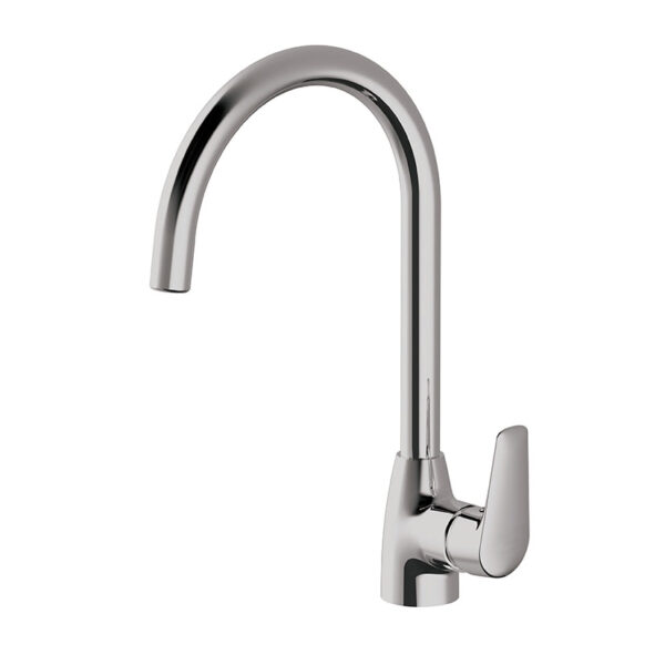 Grifo caño curvo monomando cocina BORRÁS K33053C cromado