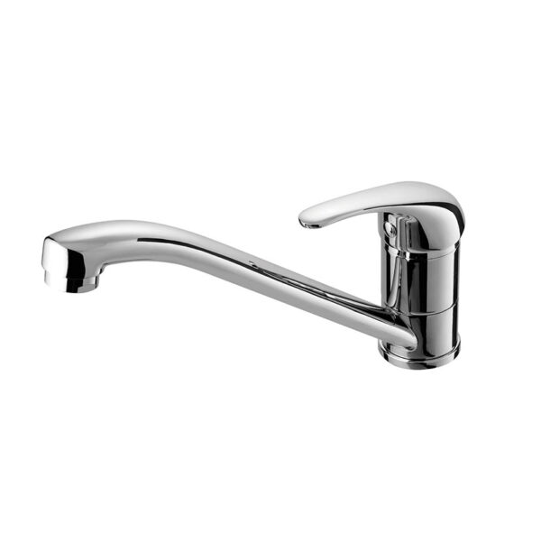 Grifo caño horizontal monomando cocina BORRÁS K1005C cromado