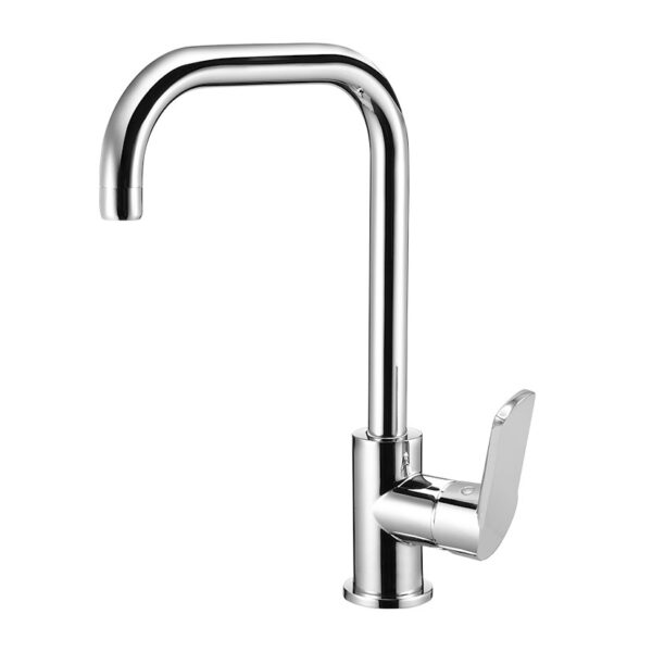 Grifo caño doble ángulo monomando cocina BORRÁS DUB2955C cromado
