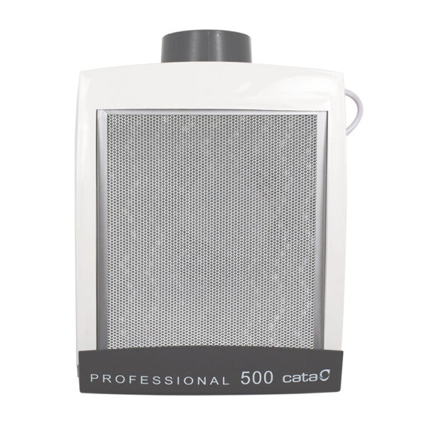 Extractor cocina Professional 500. Capacidad máxima 450m3. Nivel sonoro 57dB.