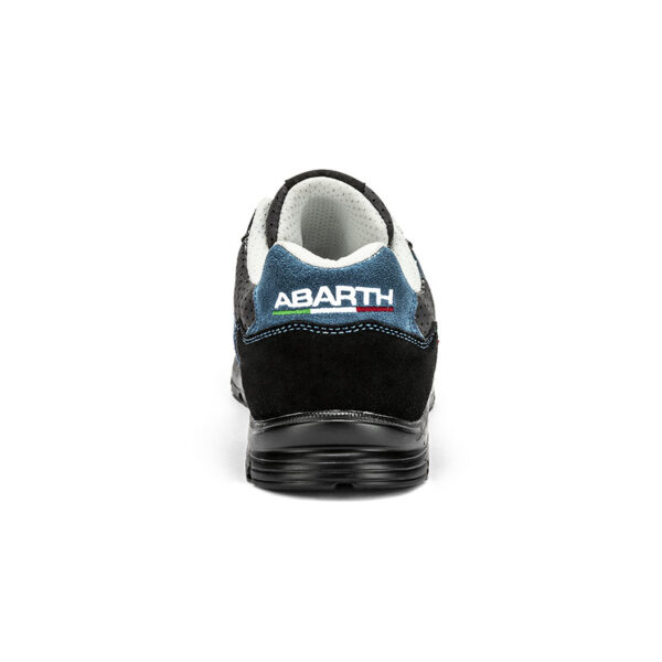 Zapatilla segurida ABARTH S1P gris/azul Poliuret. mono densidad punter