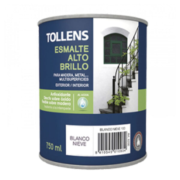 Esmalte alto brillo blanco nieve 750ml