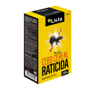 Cebo cereal raticida 150 gramos