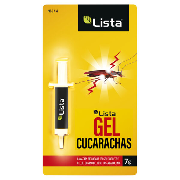 Gel cucrachas jeringa 7 gramos
