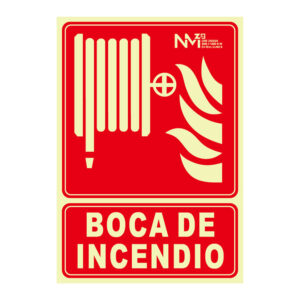 Señal bie pvc 0,7 clase b 210x300mm