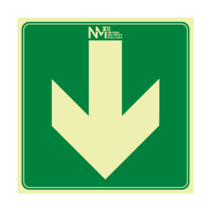 Señal flecha bidireccion dcha e izq pvc 0,7mm