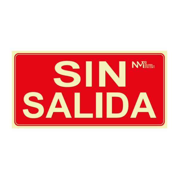 S. Sin salida pvc 1 mm clase a 320x160