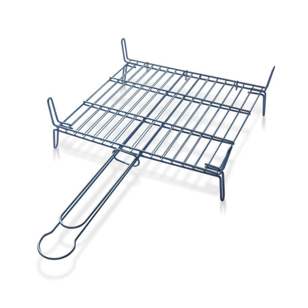 Parrilla doble almbre zinc 40x40 cm